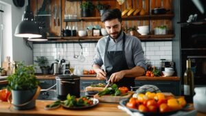 Home Chef And Their Home Bars.