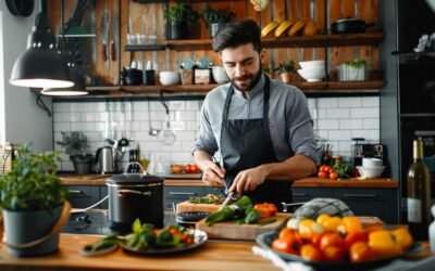 Home Chef And Their Home Bars.